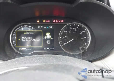 2020 Nissan Versa Sv Xtronic Cvt z USA, uszkodzony, nr VIN 3N1CN8EV5LL875554